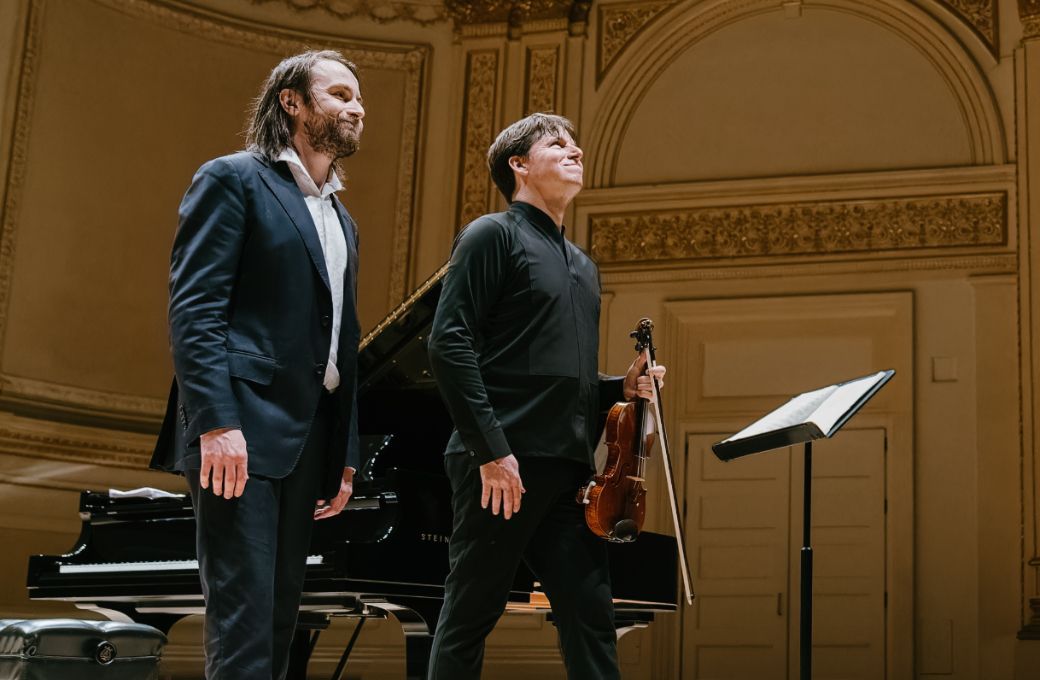 Daniil Trifonov and Joshua Bell &copy; Fadi Kheir