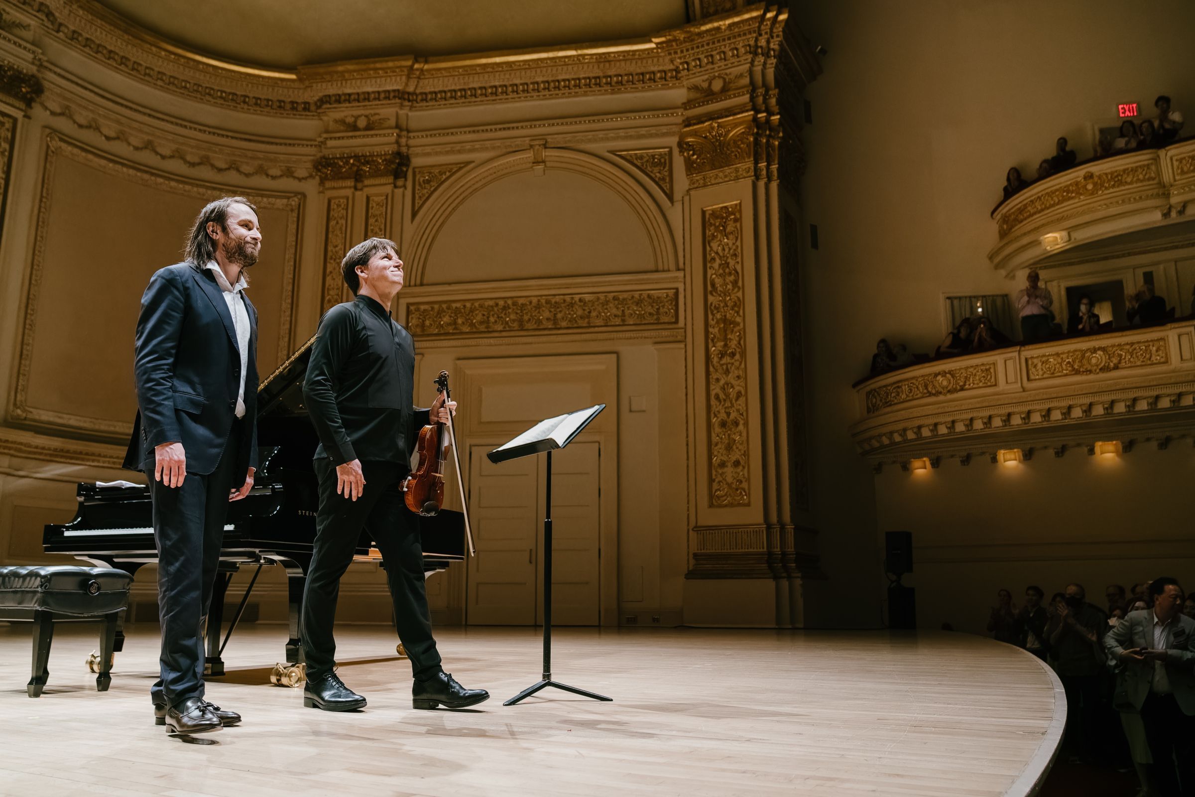 Daniil Trifonov and Joshua Bell &copy; Fadi Kheir