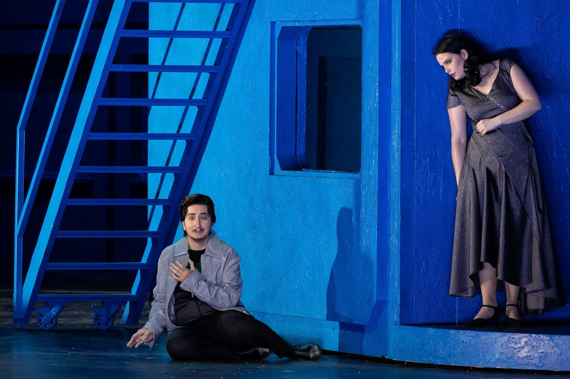 Gabriella Balga (Idamante) and Emőke Baráth (Ilia) &copy; Attila Nagy | Hungarian State Opera