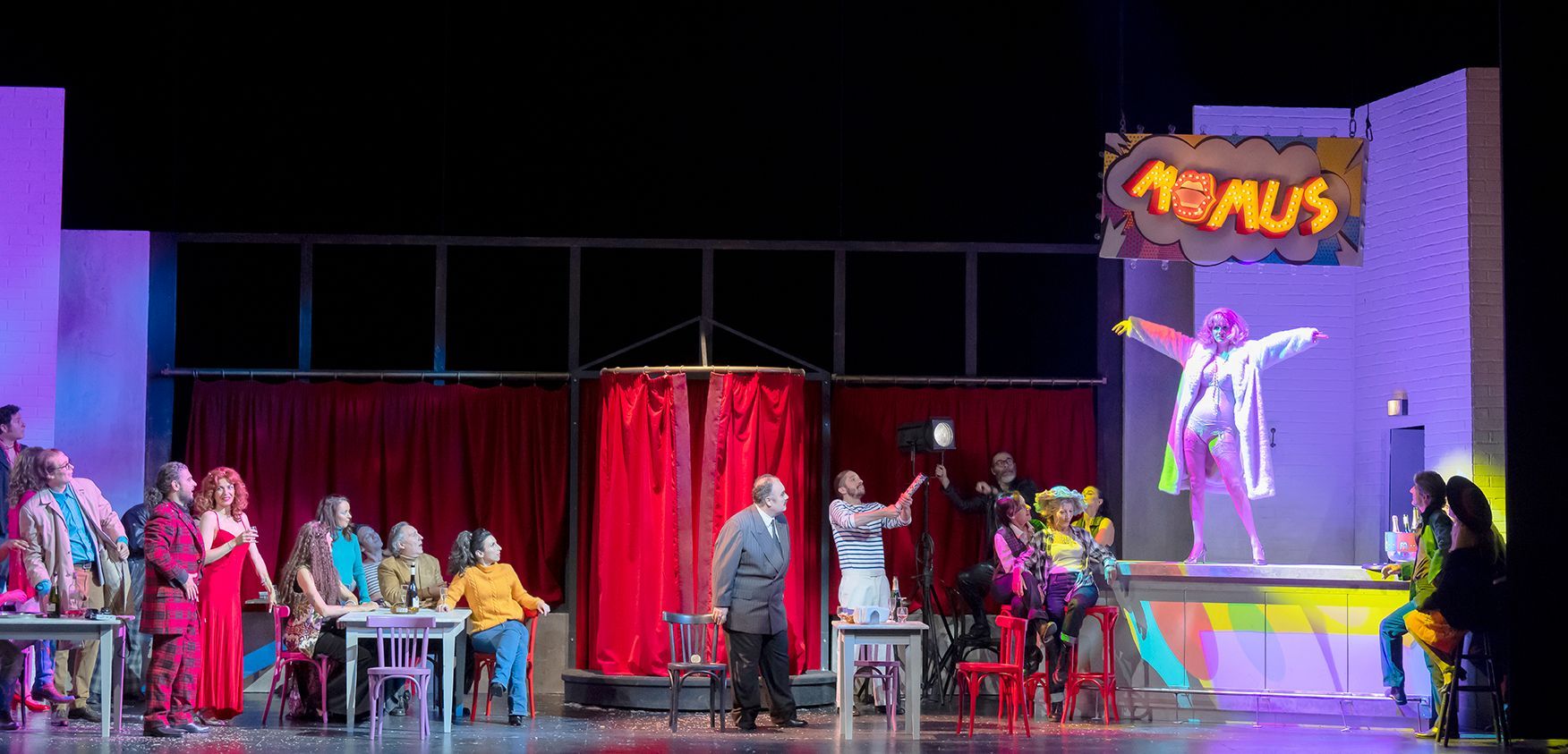 <i>La Bohème</i> à l'Opéra de Nice © Dominique Jaussein