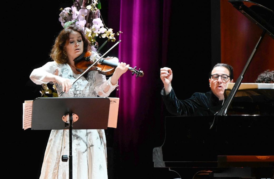 Patricia Kopatchinskaja und Fazıl Say © Andrea Kremper