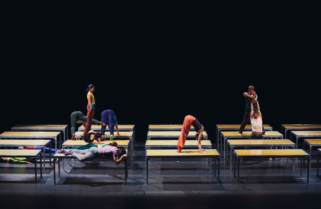 Royal Ballet Flanders in William Forsythe's <i>One Flat Thing, reproduced</i> &copy; OBV/Filip Van Roe