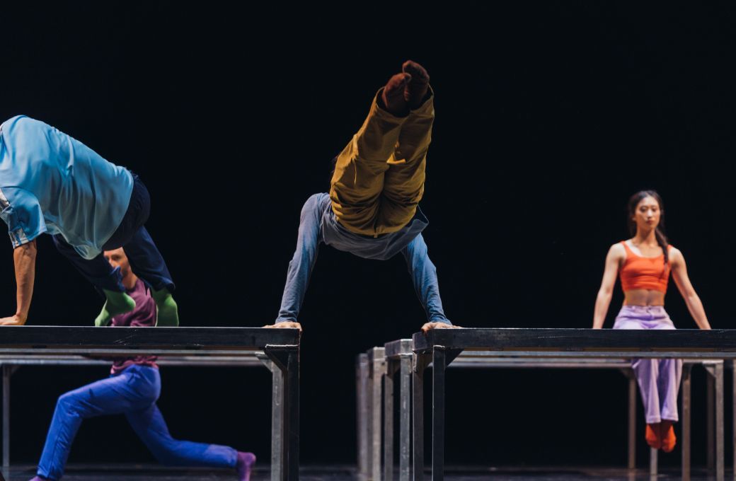Royal Ballet Flanders in William Forsythe's <i>One Flat Thing, reproduced</i> &copy; OBV/Filip Van Roe