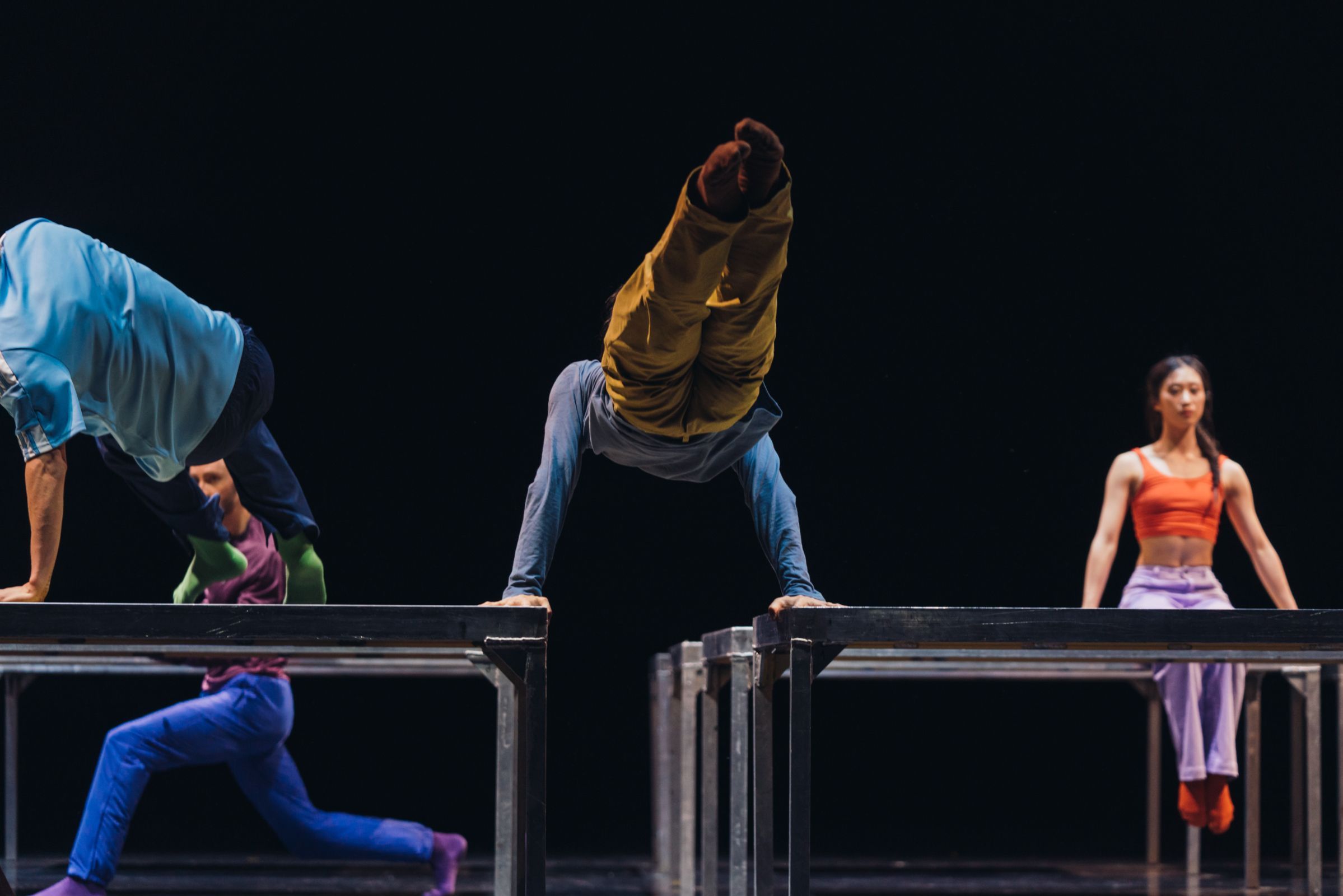 Royal Ballet Flanders in William Forsythe's <i>One Flat Thing, reproduced</i> &copy; OBV/Filip Van Roe