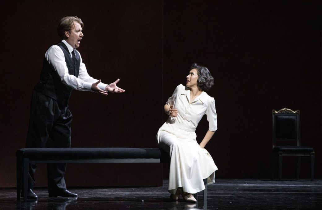 Pinkhasovich with Lisette Oropesa in <i>Lucia di Lammermoor</i> at La Scala © Brescia e Amisano | Teatro alla Scala
