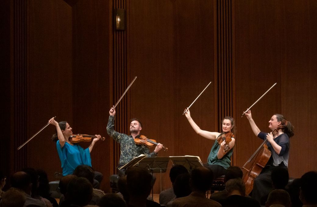 Elias String Quartet © Koji Iida | Suntory Hall