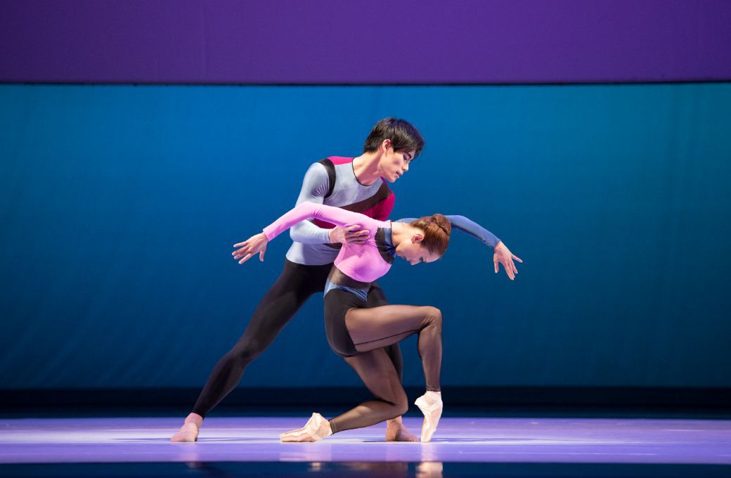 Mai Kageyama and Ryota Kitai in Ted Brandsen's <i>Eroica Variations</i> &copy; Ewa Krasucka