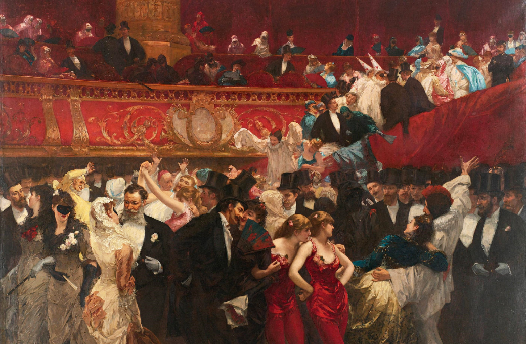 Bal Masqué (Charles Hermans, 1880) © Public domain