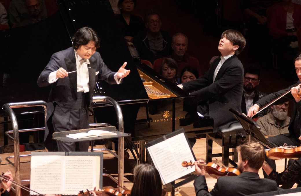 Kazuki Yamada and Seong-Jin Cho © Hannah Blake-Fathers