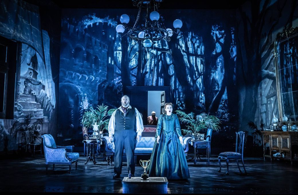 Gwyn Hughes Jones (Tristan) and Rachel Nicholls (Isolde) © Marc Brenner