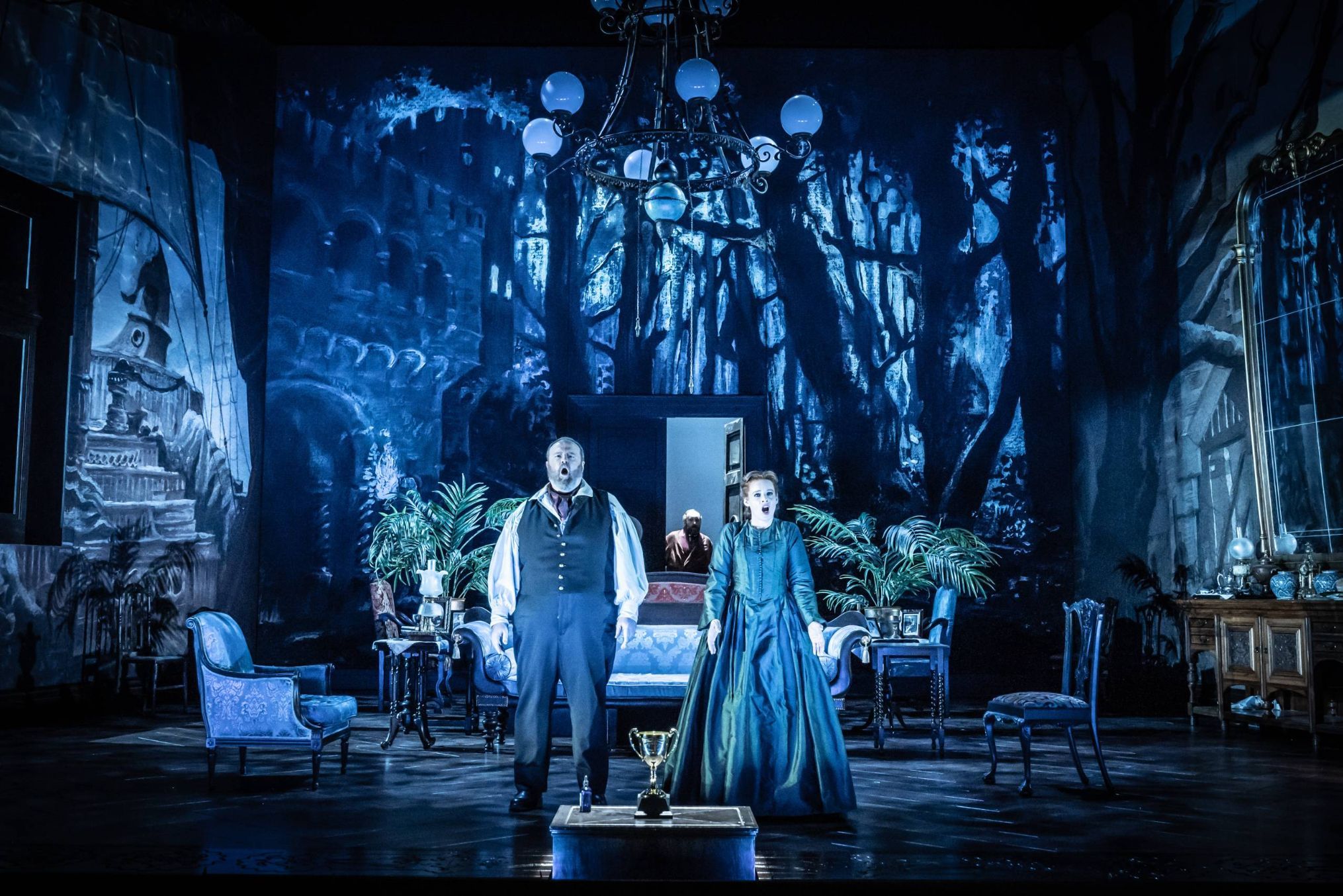 Gwyn Hughes Jones (Tristan) and Rachel Nicholls (Isolde) © Marc Brenner