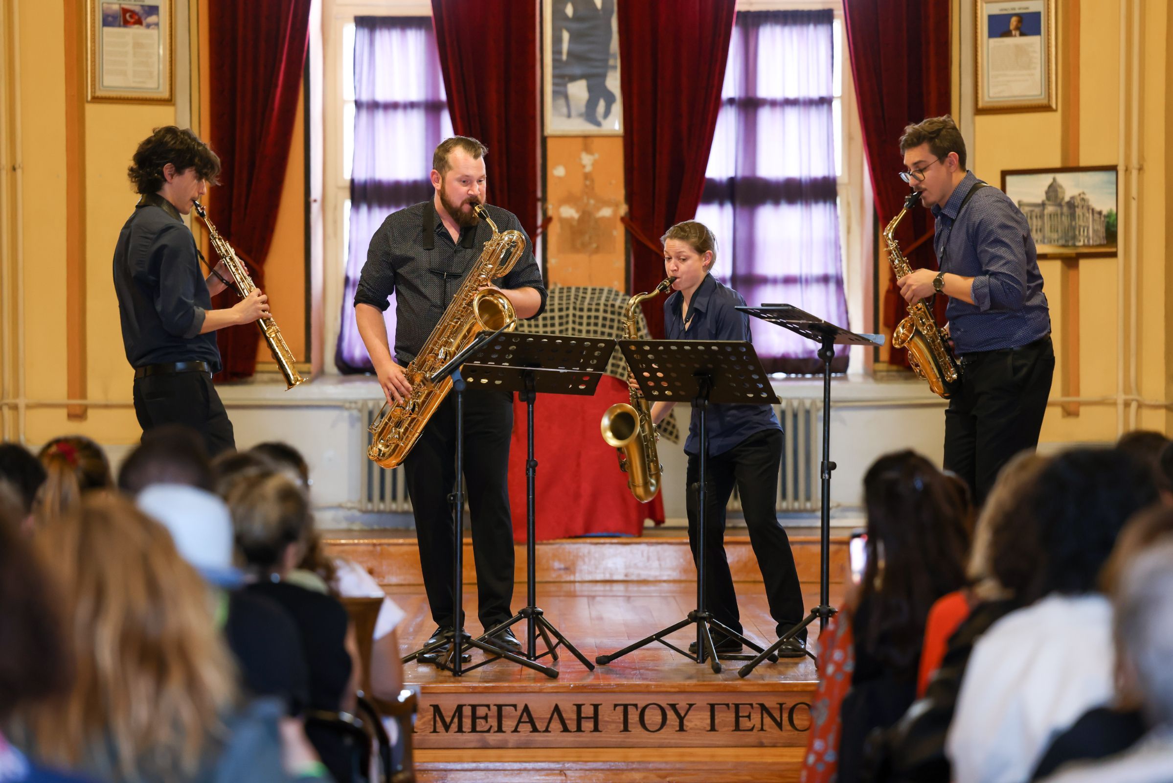 Spectrum Saxophone Quartet &copy; Mühenna Kahveci