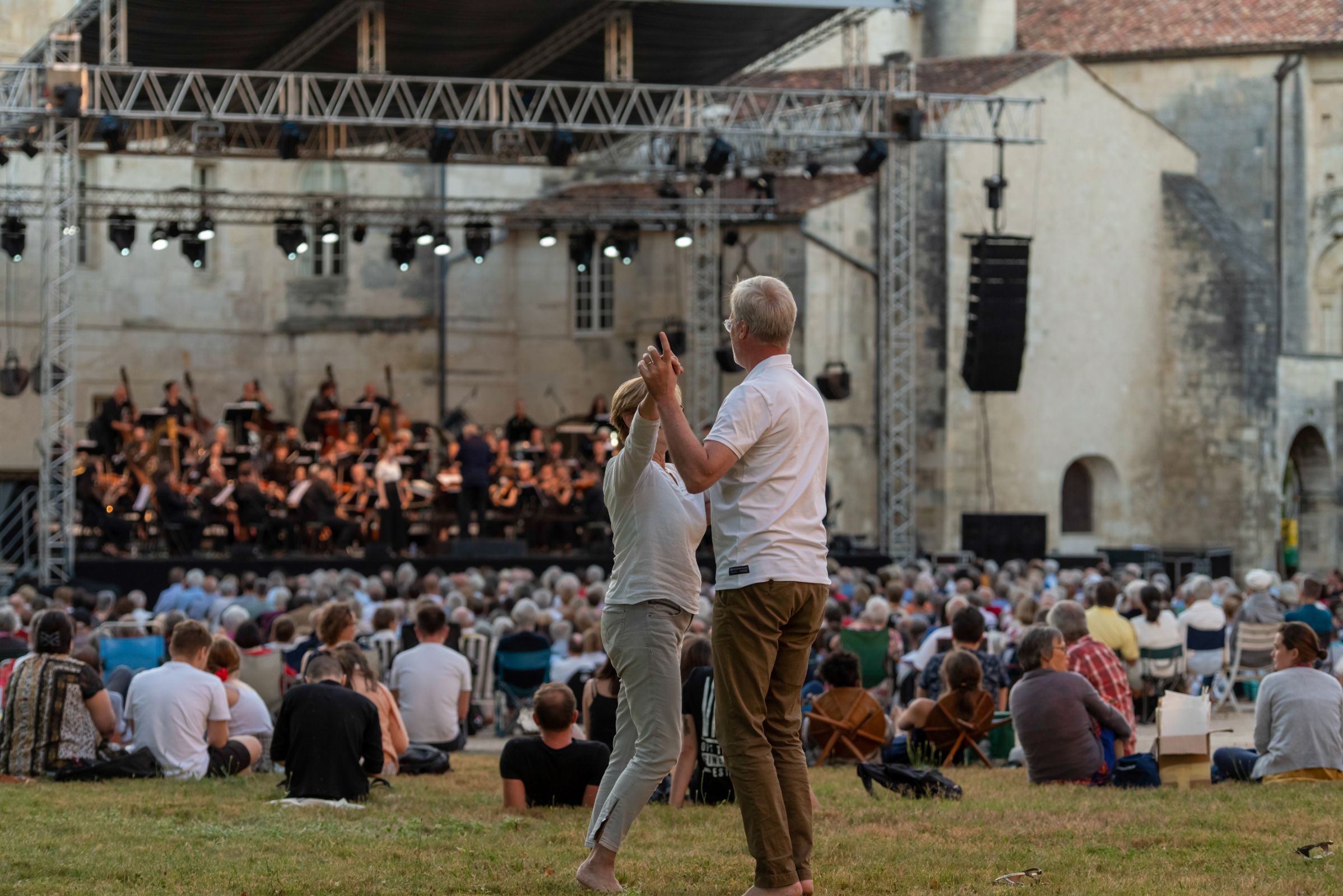 Concert de l'Orchestre des Champs-Élysées au Festival de Saintes &copy; Mathieu Martines