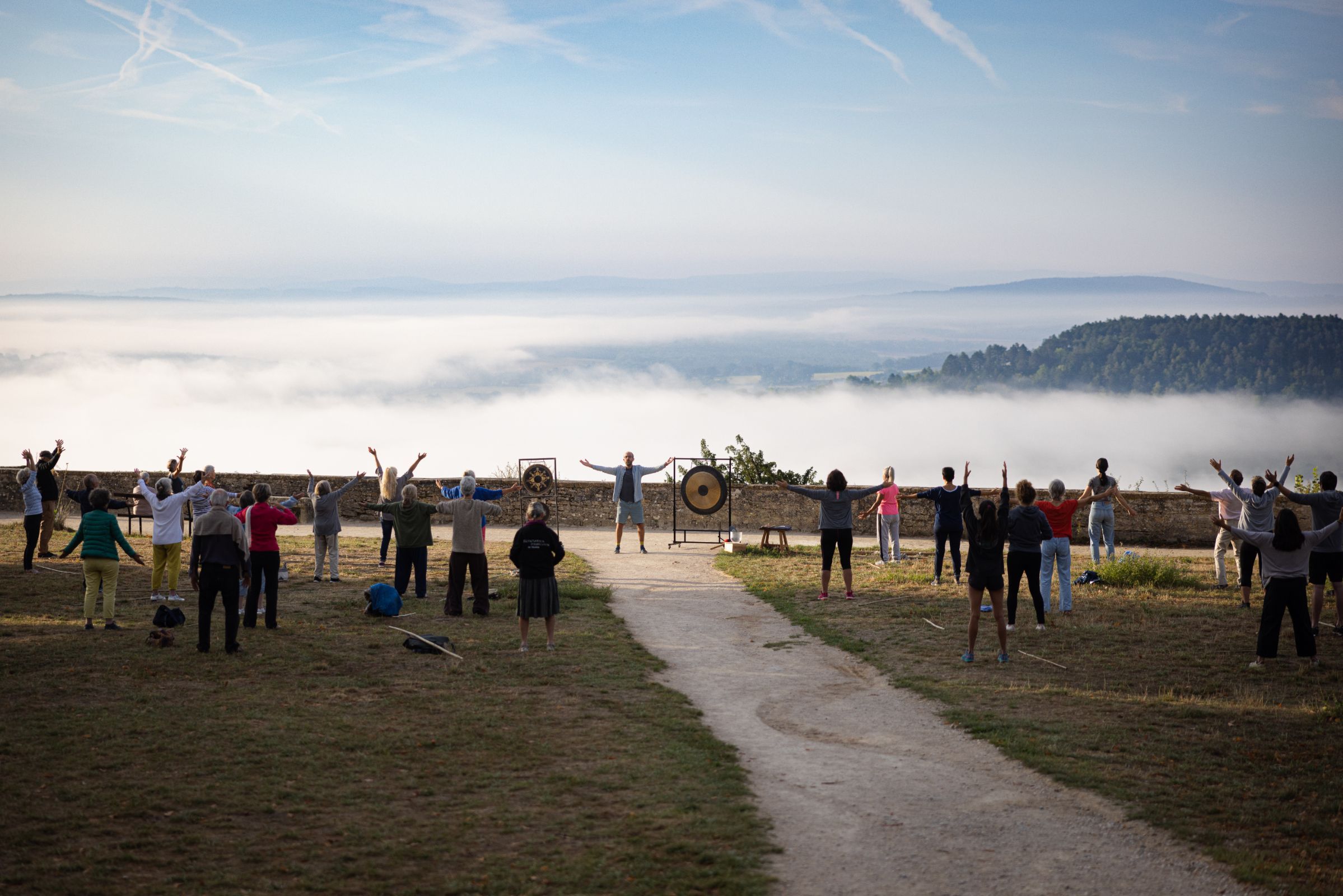 Un atelier matinal aux Rencontres musicales de Vézelay &copy; Vincent Arbelet