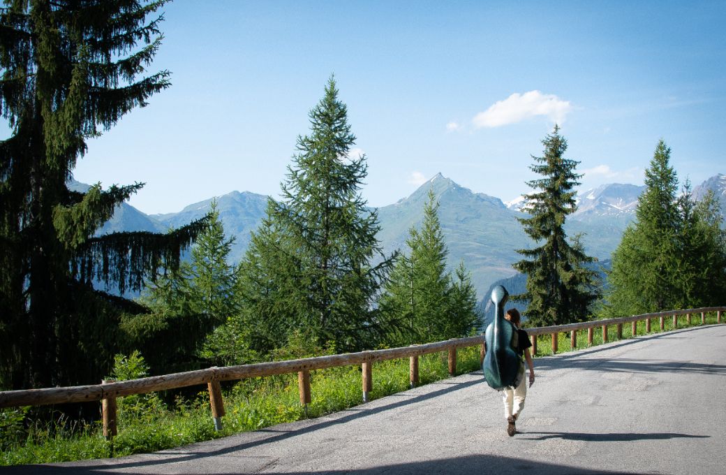 Sur la route de l'Acad&eacute;mie Festival des Arcs &copy; DR