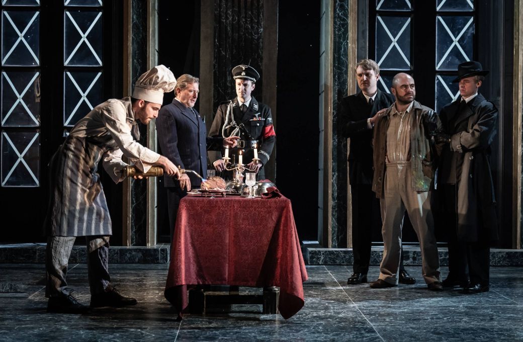 Justin Jacobs, Brett Polegato, Thomas Isherwood (Sciarrone), Otar Jorjikia, Robin Horgan Spoletta) &copy; Marc Brenner
