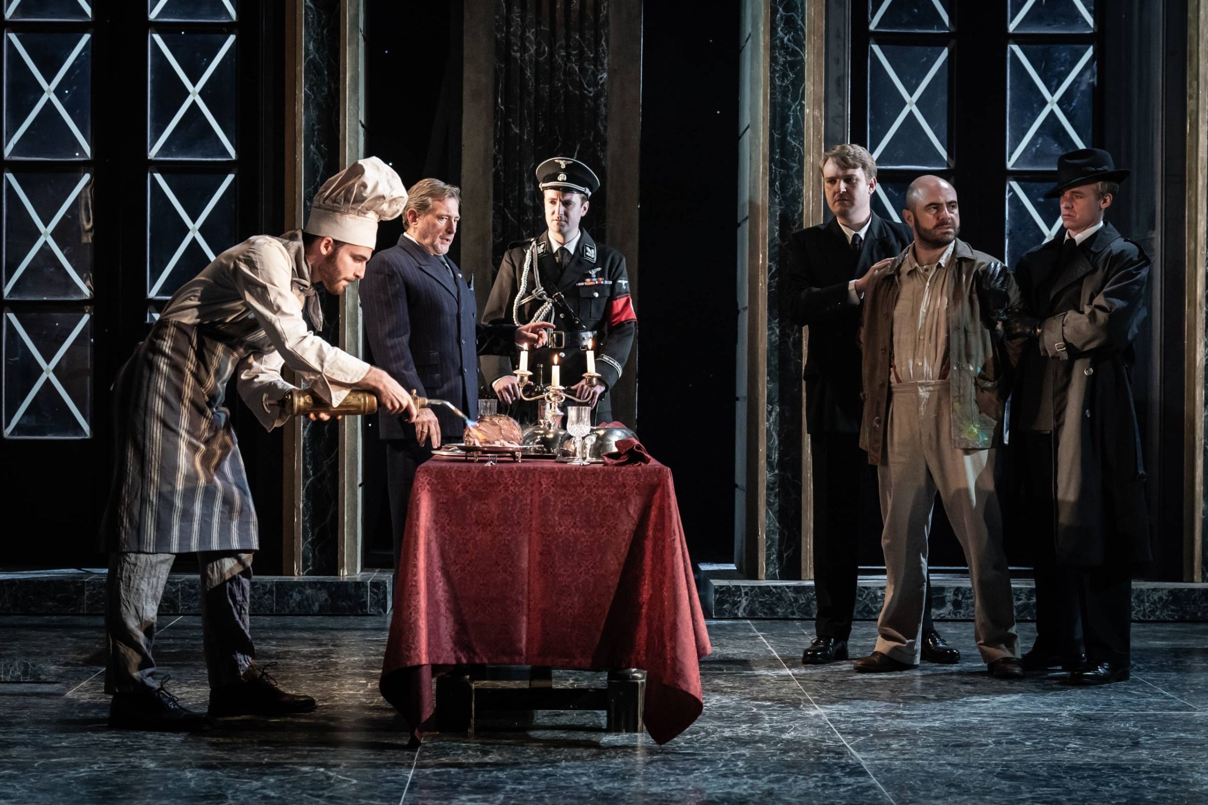 Justin Jacobs, Brett Polegato, Thomas Isherwood (Sciarrone), Otar Jorjikia, Robin Horgan Spoletta) &copy; Marc Brenner