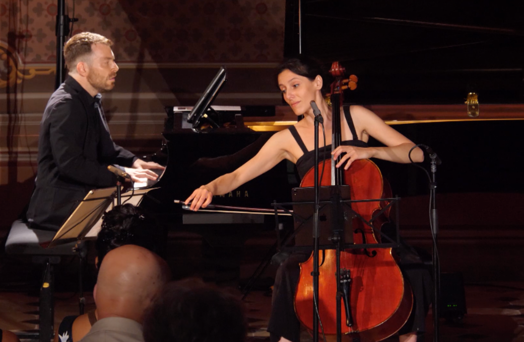 H&eacute;lo&iuml;se Luzzati et David Kadouch au festival Un Temps pour elles &copy; Alexis Lardilleux