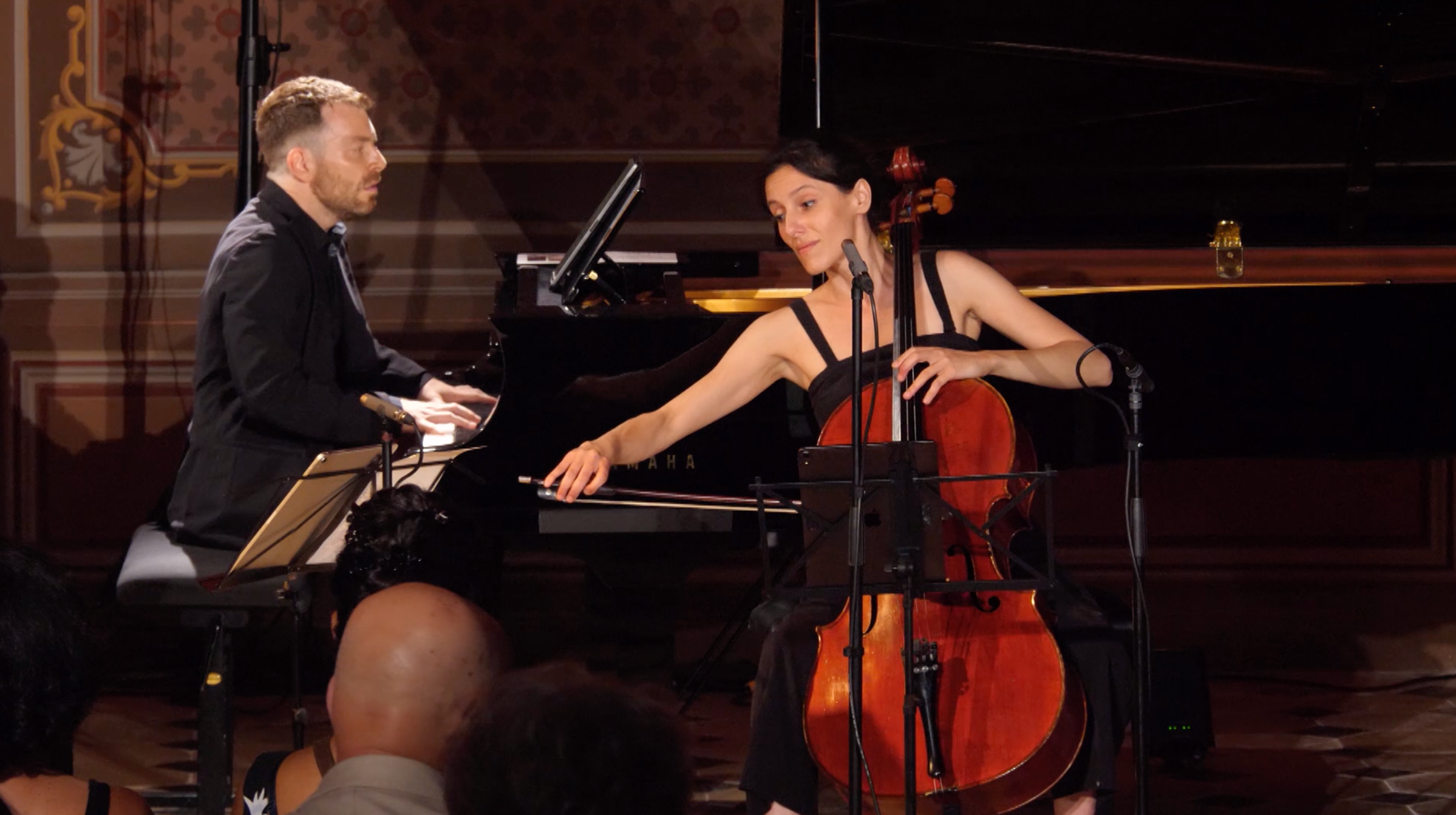 Héloïse Luzzati et David Kadouch au festival Un Temps pour elles &copy; Alexis Lardilleux