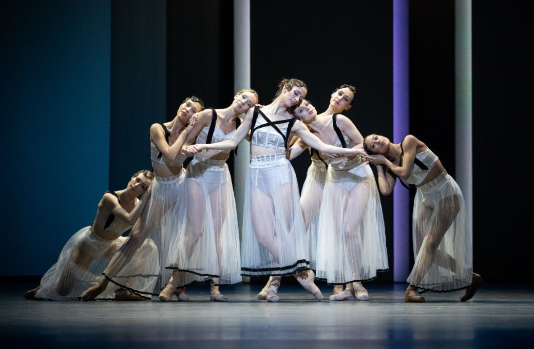 Artists of The Royal Ballet in Christopher Wheeldon's <i>Corybantic Games</i> &copy; Alice Pennefather