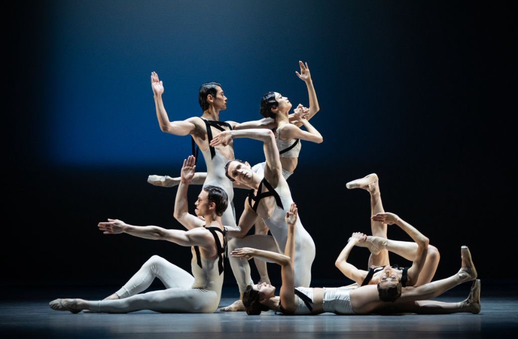 Artists of The Royal Ballet in Christopher Wheeldon's <i>Corybantic Games</i> &copy; Alice Pennefather