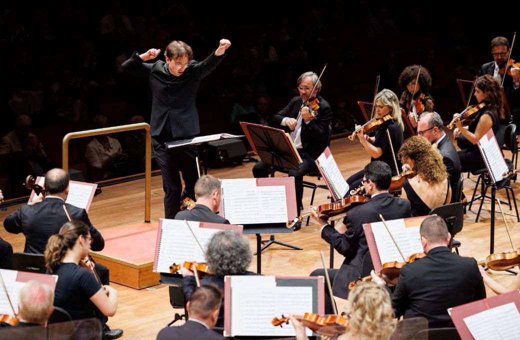 J&eacute;r&eacute;mie Rhorer conducts the Orchestra dell'Accademia Nazionale di Santa Cecilia &copy; Musacchio, Ianniello &amp; Pasqualini