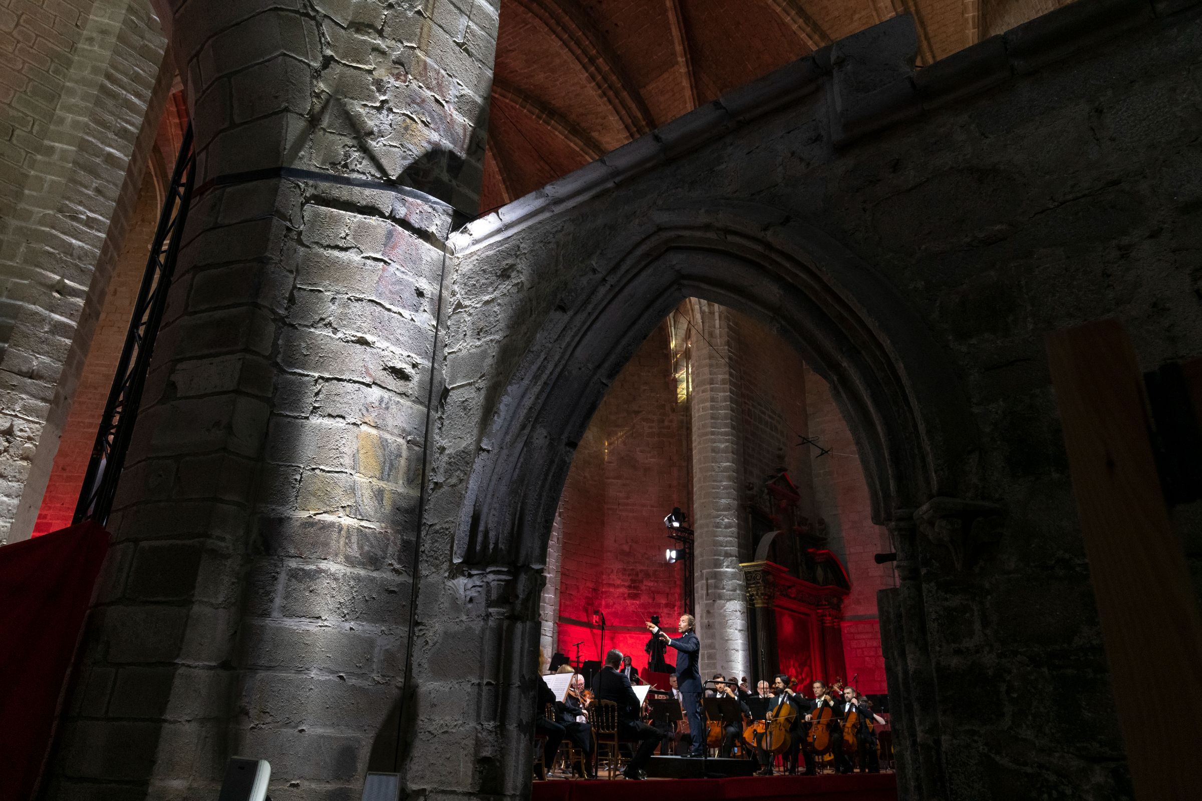 Concert du Belgian National Orchestra à La Chaise-Dieu &copy; Vincent Jolfre