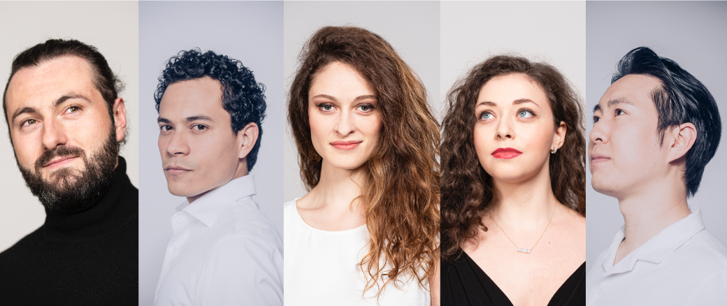 A. Mathonat, F. Escalone, M. Chagnon, M. Polonskaya et K. Lee &copy; Vincent Lappartient / Studio J&rsquo;adore ce que vous faites !