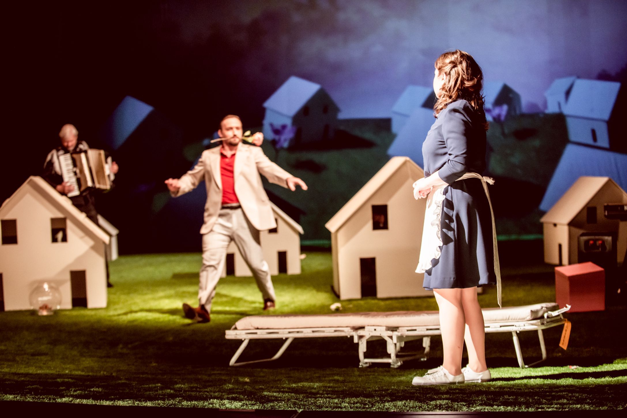 Pavol Kubáň (Count Almaviva) and Ekaterina Krovateva (Susanna) &copy; Ilona Sochorová