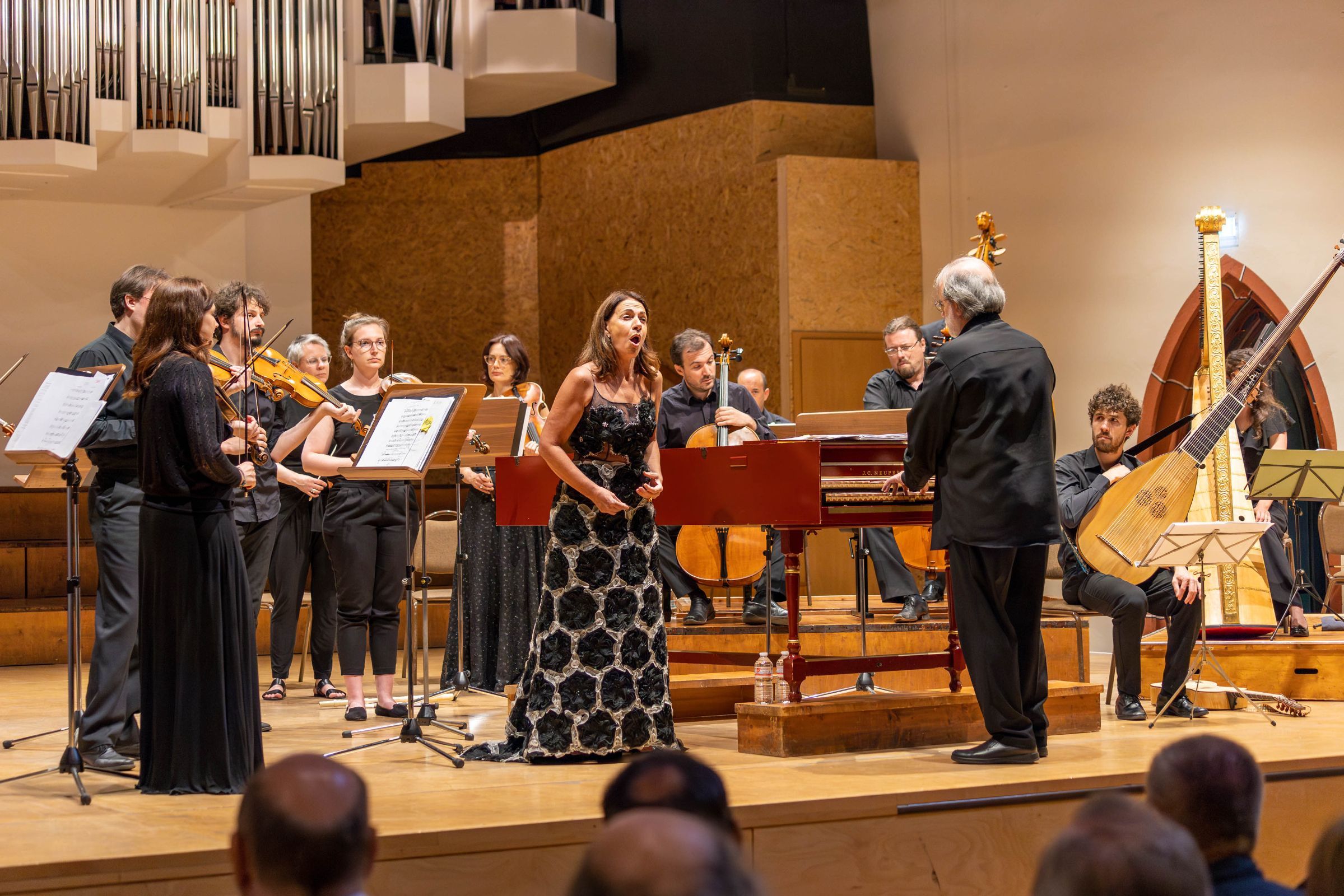 Verónica Cangemi, Andrea Marcon and La Cetra Baroque Orchestra &copy; Thomas Ziegler