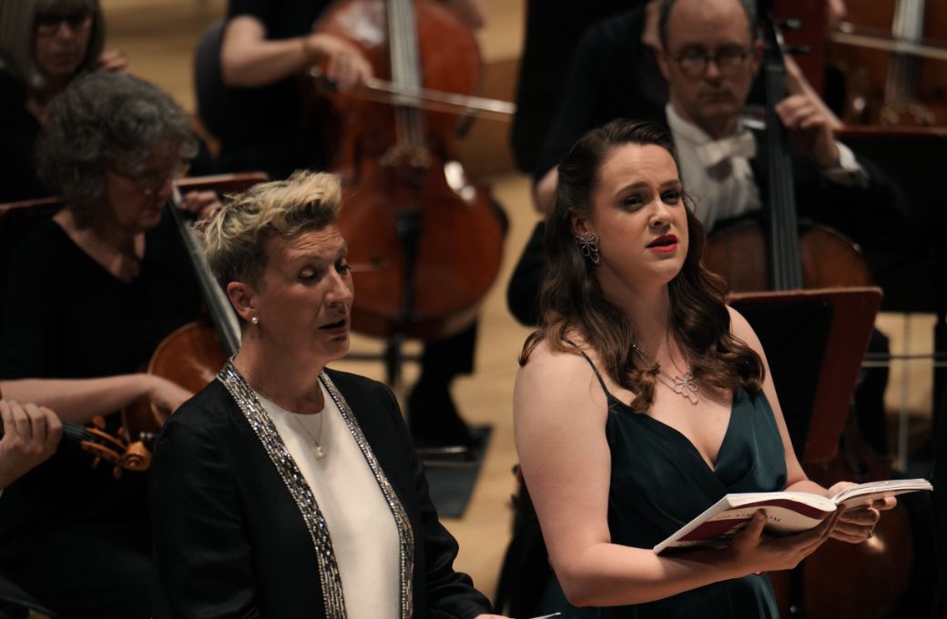 Dame Sarah Connolly and Gemma Summerfield © The Hallé | Riley Bramley-Dymond