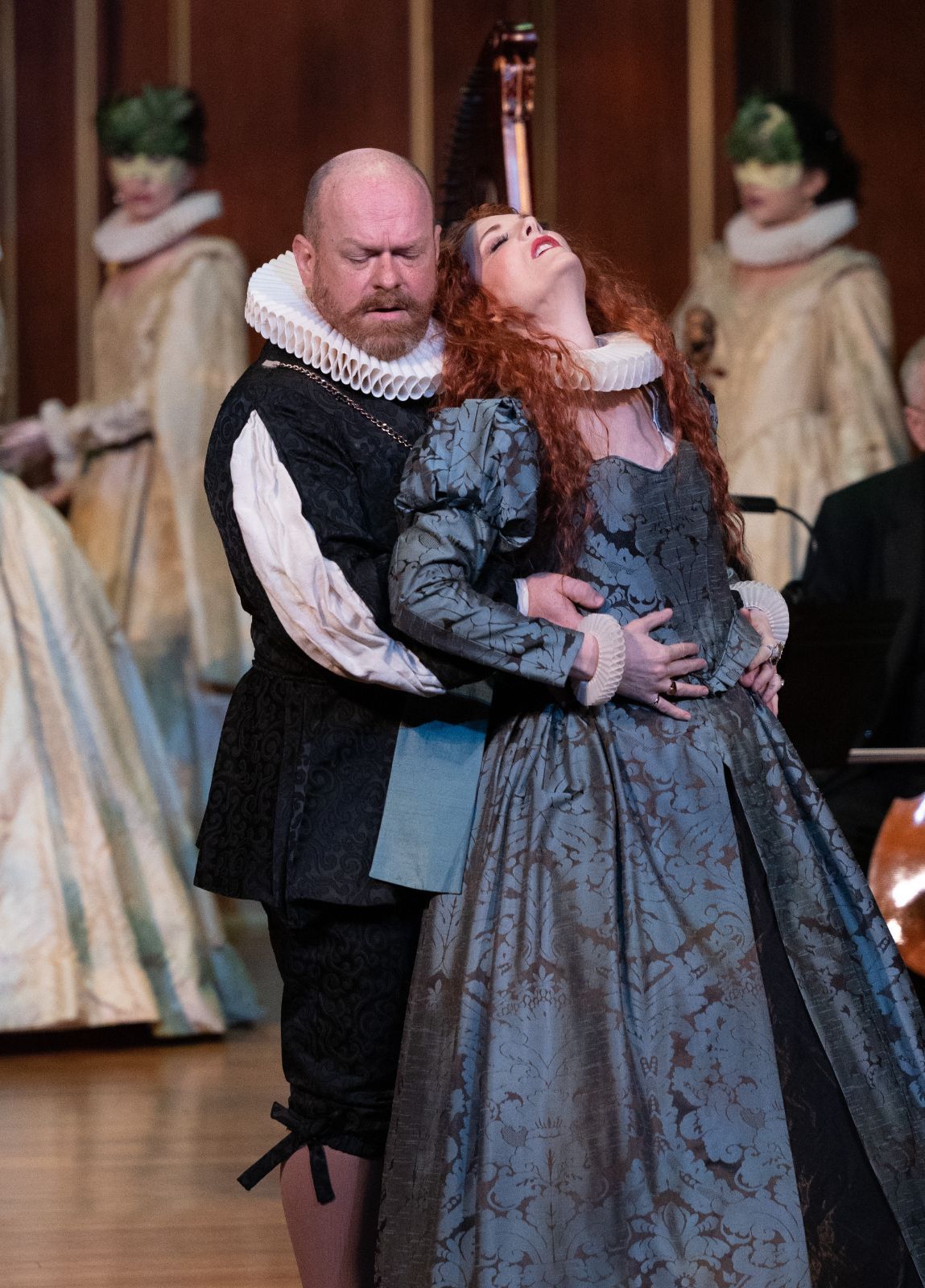 Colin Balzer (Ruggiero) and Mireille Lebel (Alcina) © Kathy Wittman