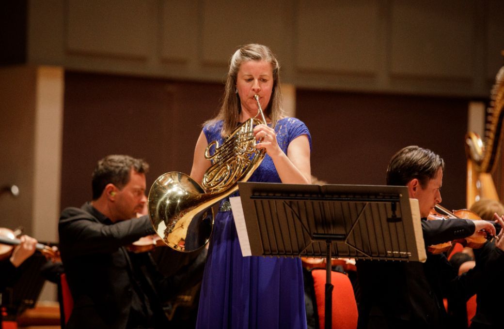 Elspeth Dutch, CBSO Principal Horn &copy; Andrew Fox
