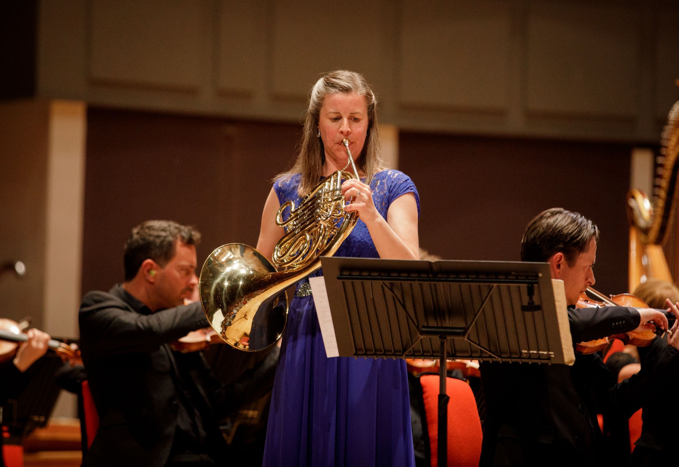 Elspeth Dutch, CBSO Principal Horn &copy; Andrew Fox