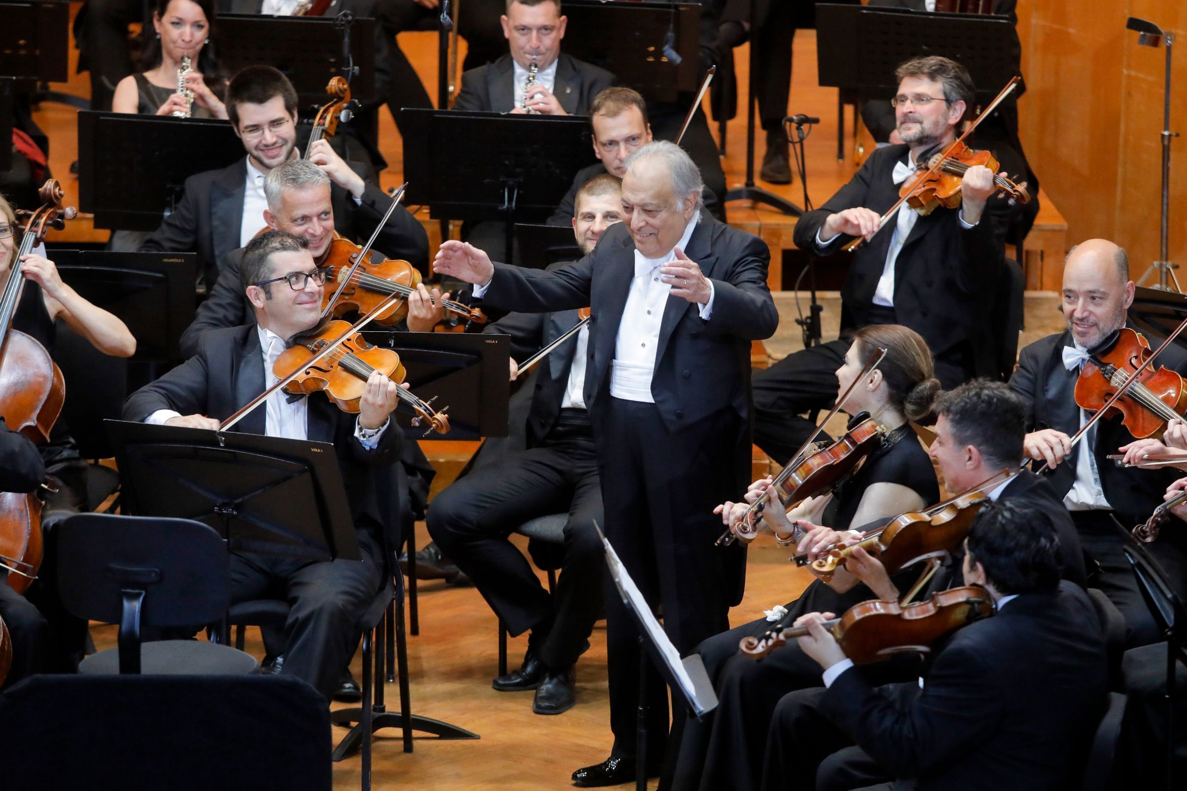 Zubin Mehta and the Belgrade Philharmonic in 2021 © Marko Djokovic | Belgrade Philharmonic