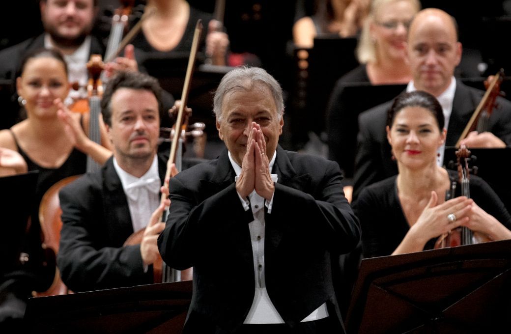 Zubin Mehta with the Belgrade Philharmonic in 2015 © Marko Djokovic | Belgrade Philharmonic
