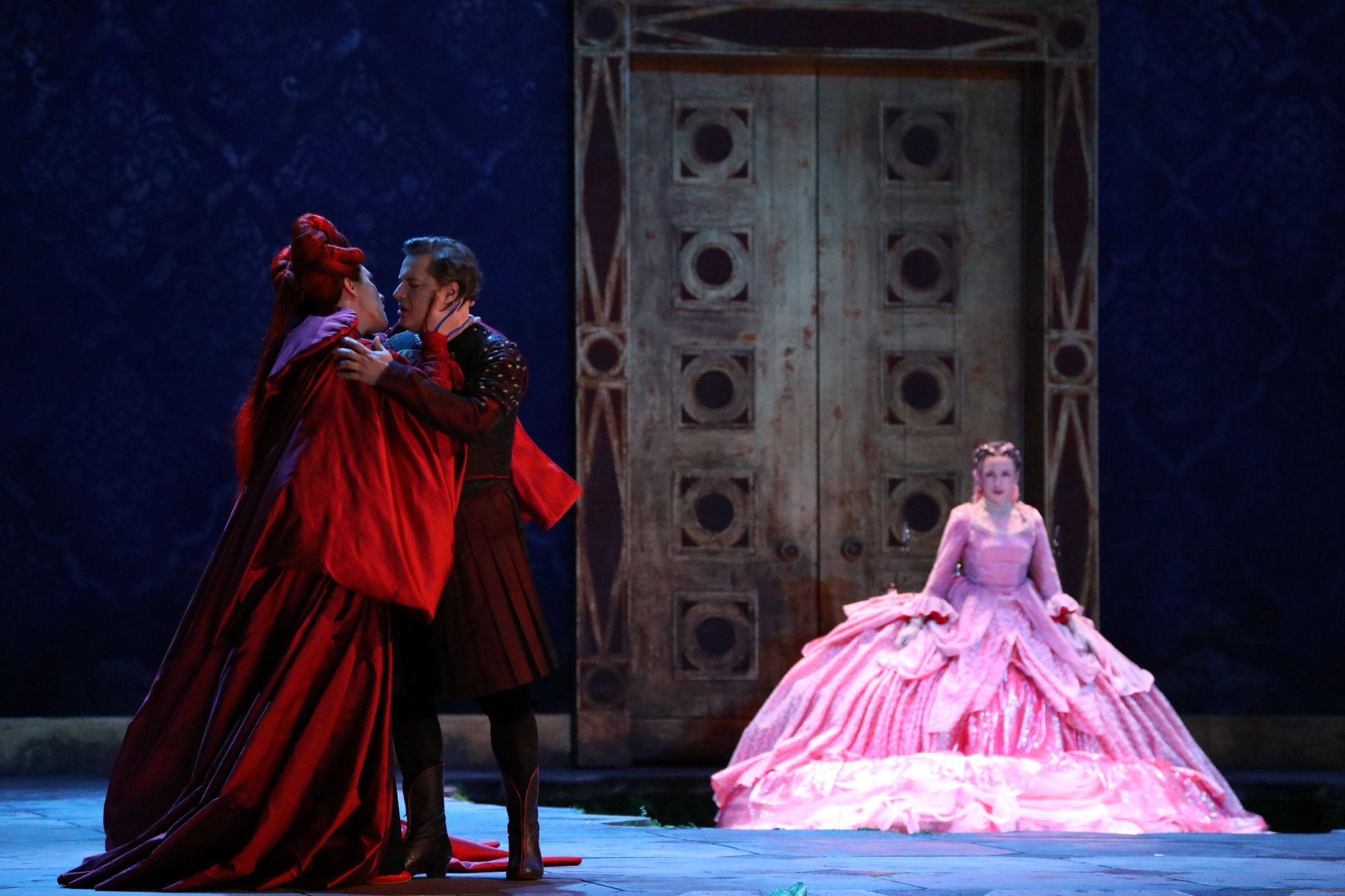 Elena Guseva (Foreign Princess), Dmitry Korchak (Prince) and Olga Bezsmertna (Rusalka) &copy; Brescia &amp; Amisano | Teatro alla Scala
