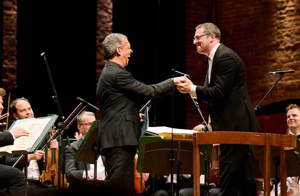 Roderick Williams and John Wilson &copy; Britten Pears Arts
