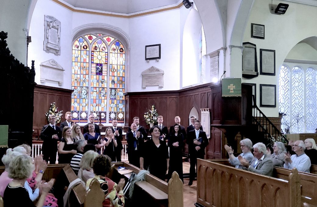 Cassandra Miller and Chamber Choir Ireland &copy; Lawrence Dunn