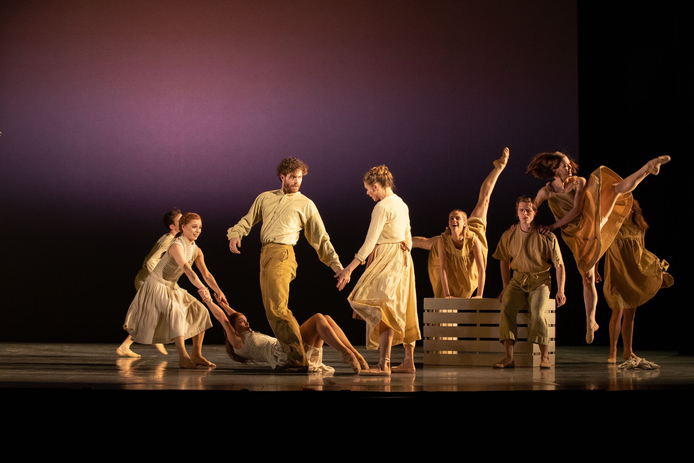 Queensland Ballet in Cathy Marston's <i>My Brilliant Career</i> &copy; David Kelly