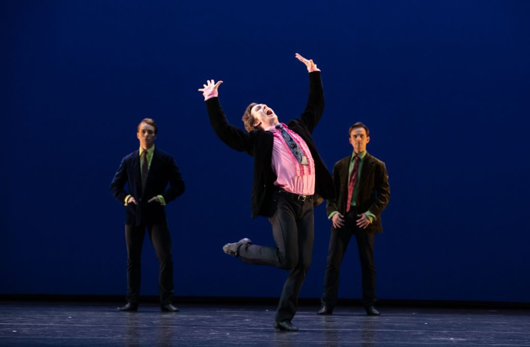 Queensland Ballet in Christopher Bruce's <i>Rooster</i> &copy; David Kelly