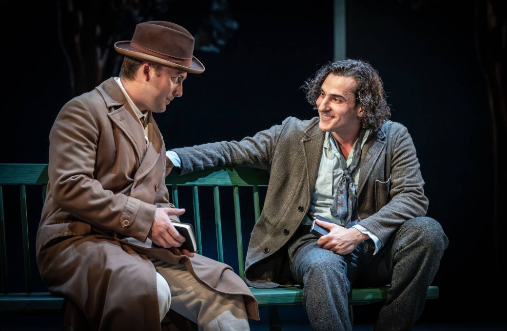 Dominic Sedgwick (Albert) and Leonardo Capalbo (Werther) &copy; Marc Brenner