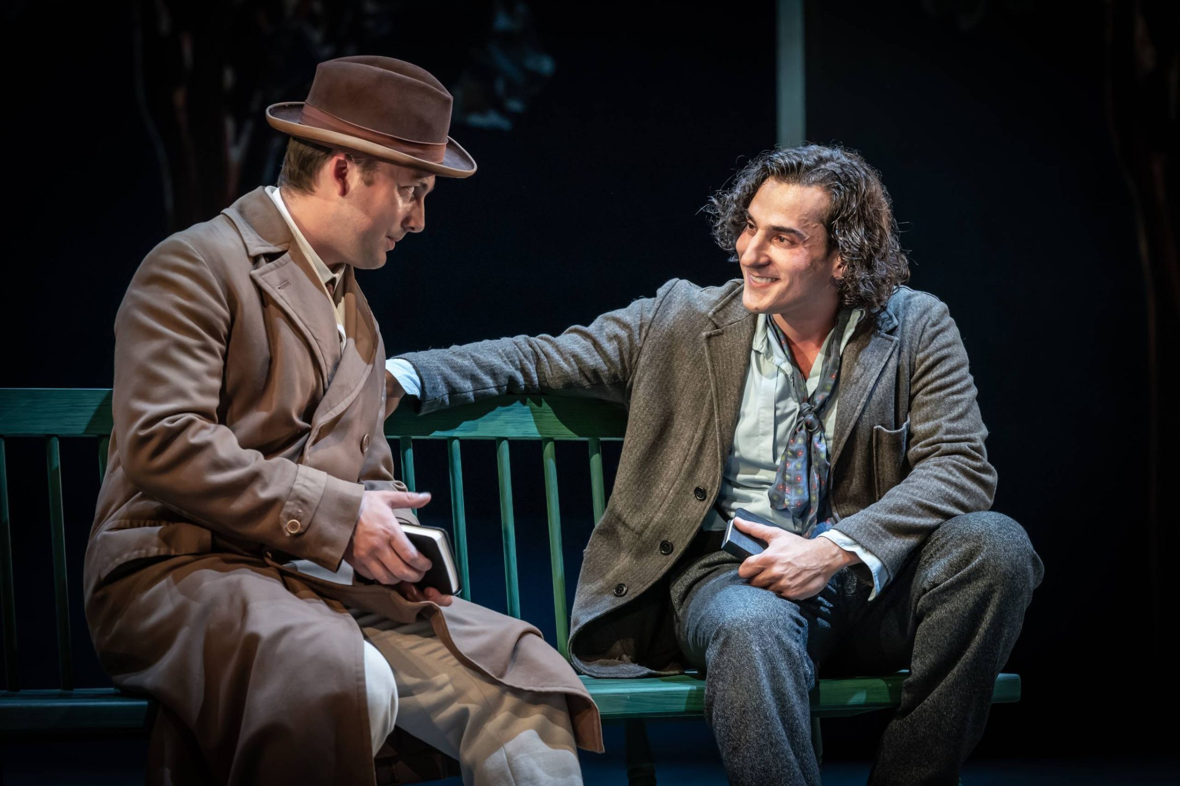 Dominic Sedgwick (Albert) and Leonardo Capalbo (Werther) &copy; Marc Brenner