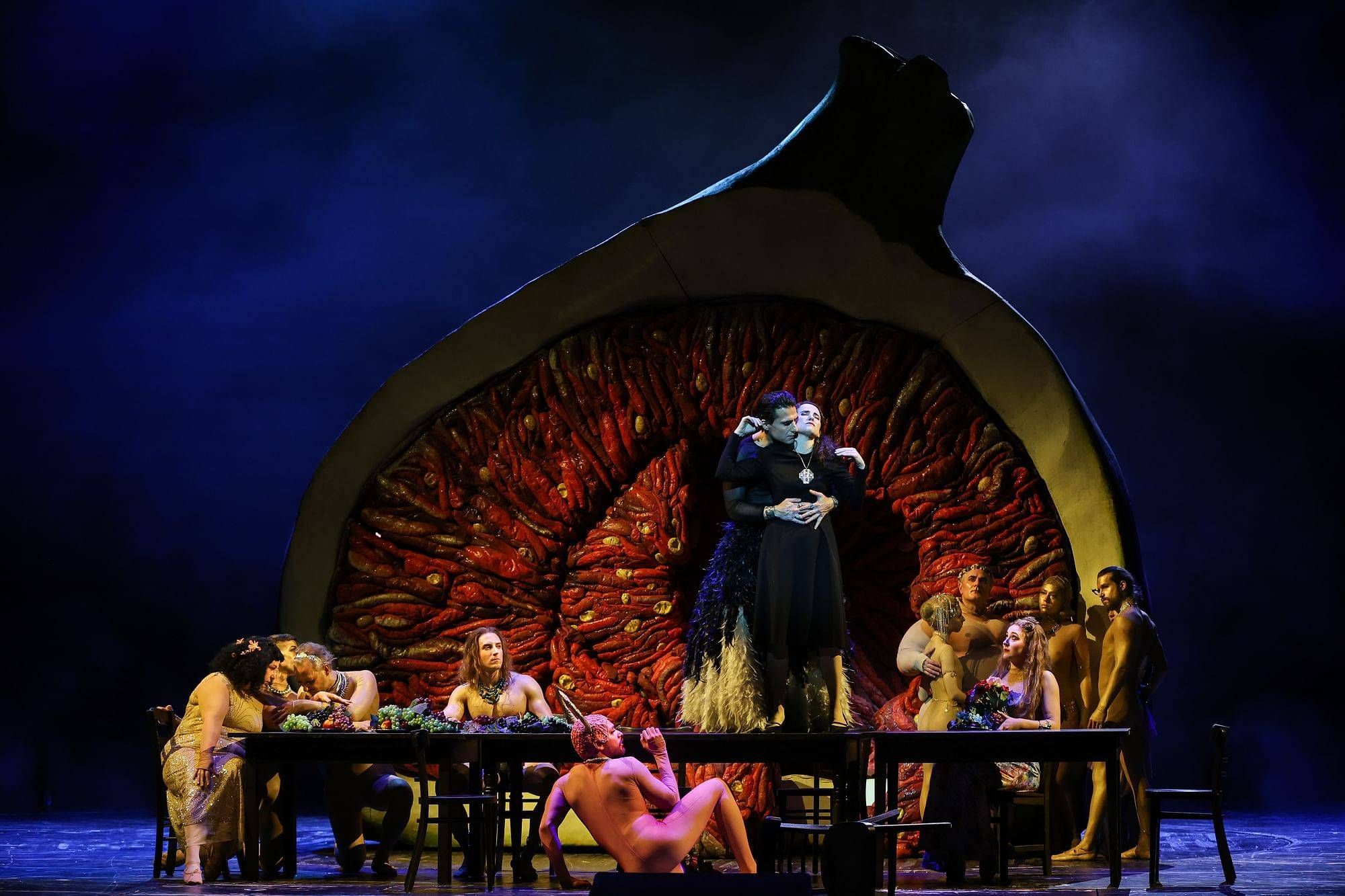 Rebecca Nelsen (Konstanze) und Murat Seven (Bassa Selim) &copy; Barbara Pálffy | Volksoper Wien