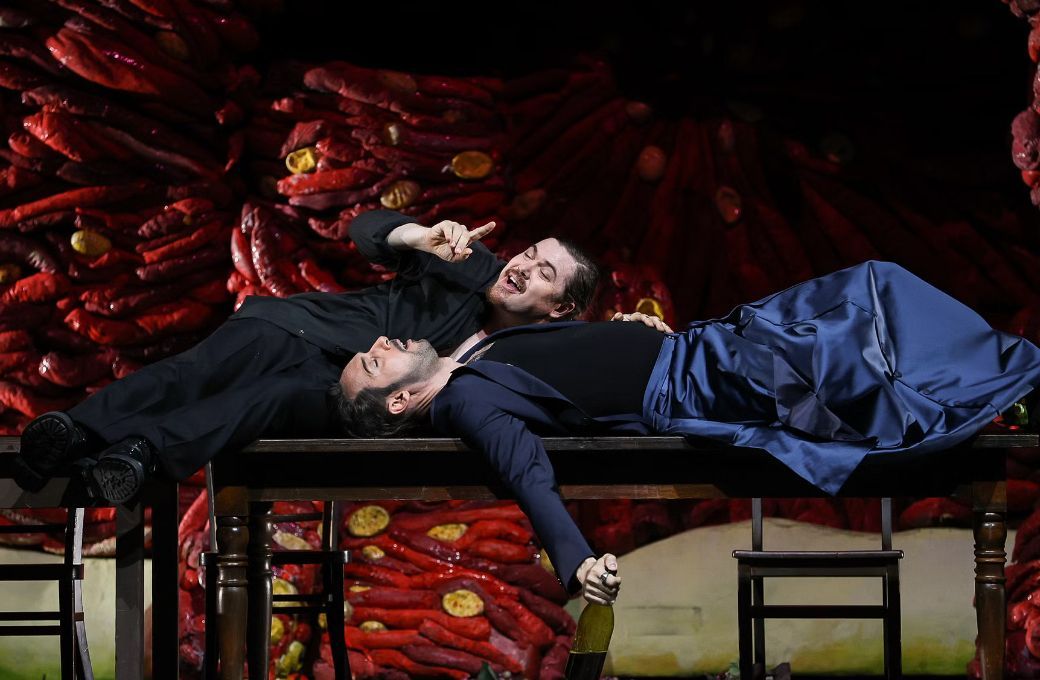 Daniel Kluge (Pedrillo) und Stefan Cerny (Osmin) &copy; Barbara P&aacute;lffy | Volksoper Wien