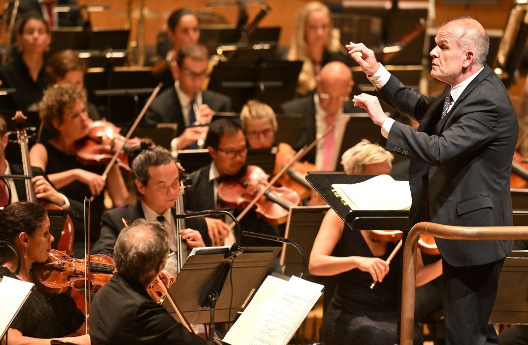 François-Xavier Roth conducts Les Siècles &copy; Mark Allan | Barbican