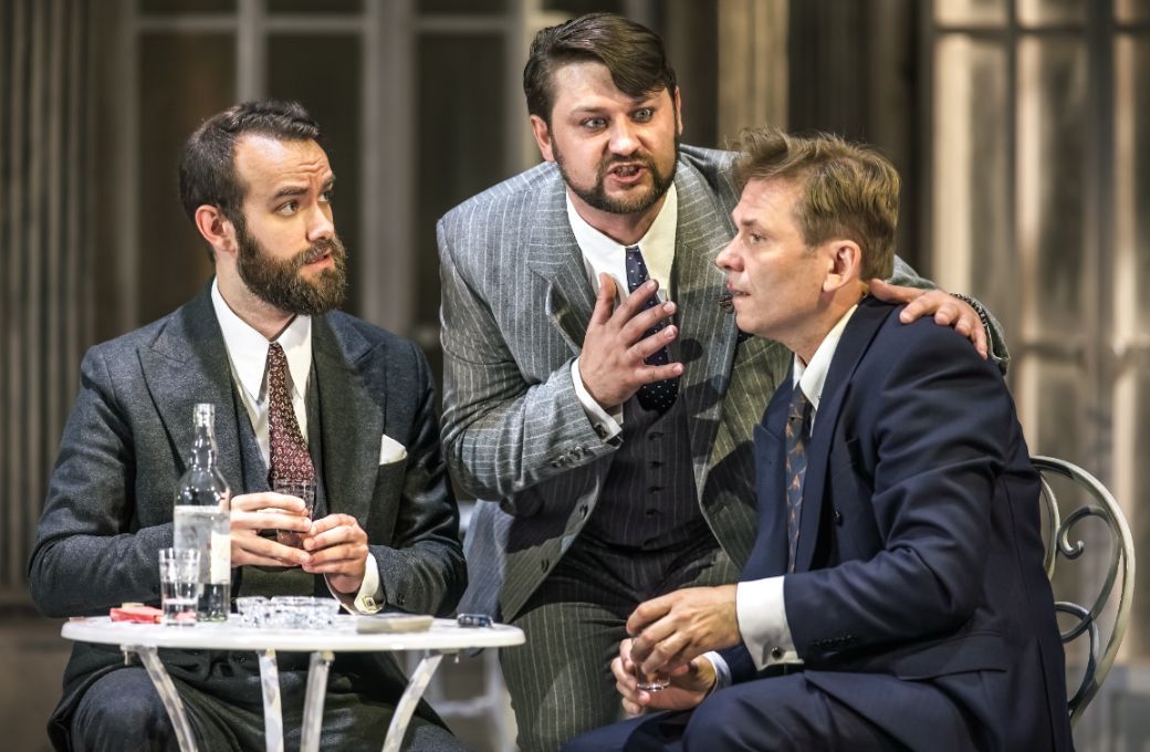 Edwin Kaye (Surin), Andrei Kymach (Tomsky) and Alexey Dolgov (Chekalinsky) © Craig Fuller