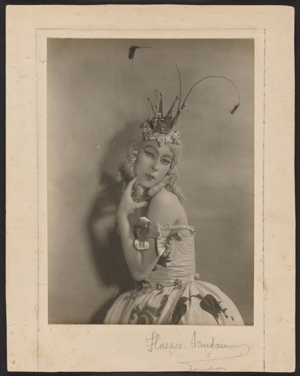 Nijinska as the Humming Bird Princess in <i>The Sleeping Princess</i>, 1921 © Florence Van Damm | Library of Congress