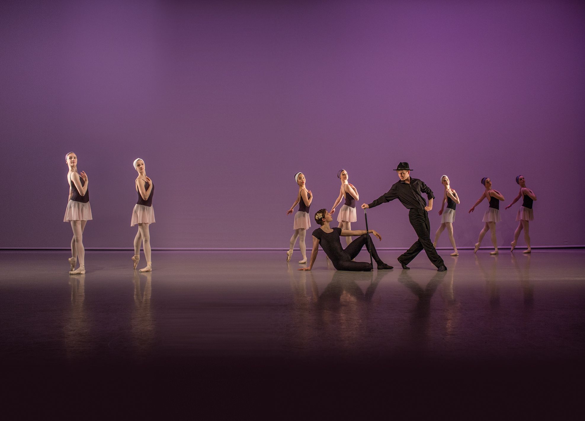 Elmhurst Ballet School in Avatâra Ayuso's <i>Bronislava</i> © Magda Hoffman