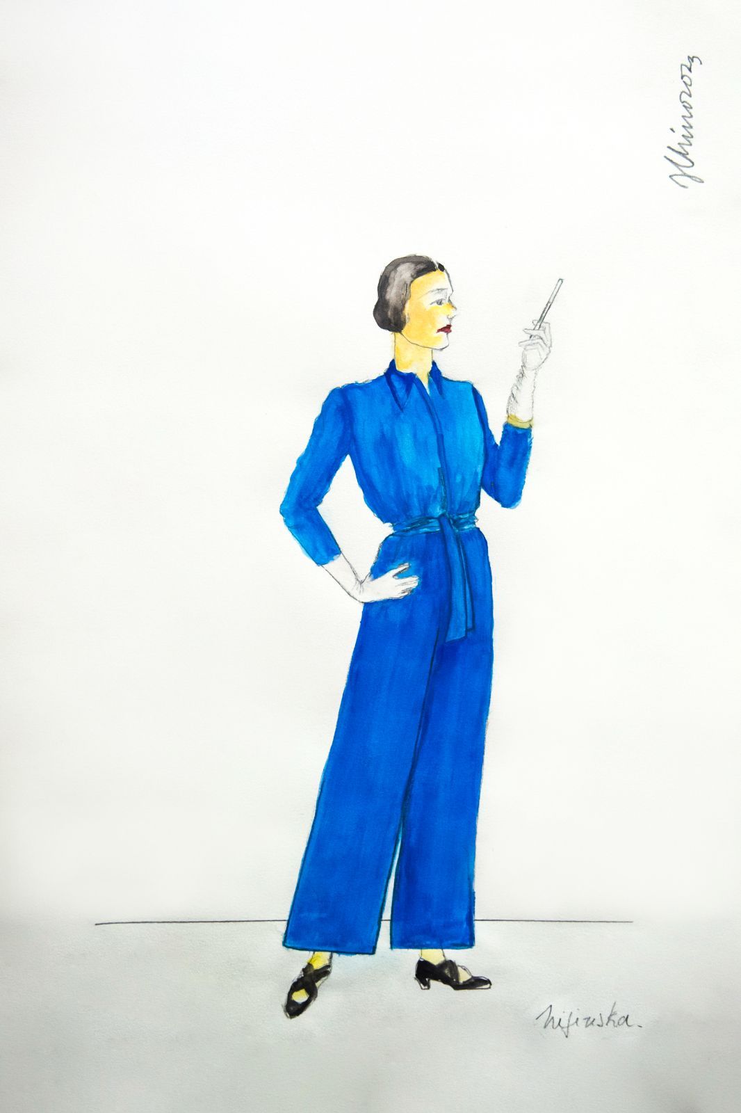 Design from <i>Nijinska, Secreto de la Vangardia</i> for Nijinska by Jorge "Chino" Gonzalez © Jorge "Chino" Gonzalez